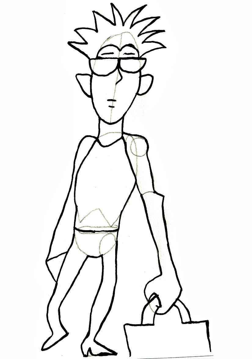 Homme debout 3