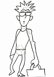 Homme debout 3