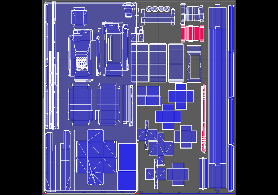Vue des UV