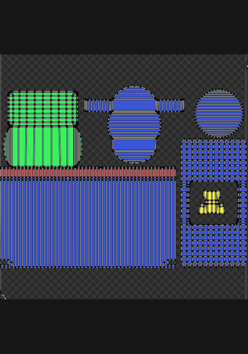 Vue des UV