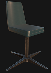 Chaise pivotante