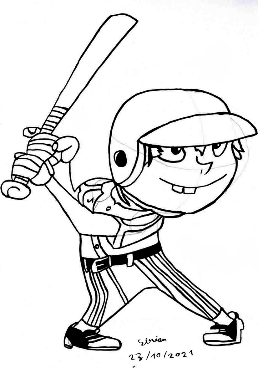 Joueur de baseball