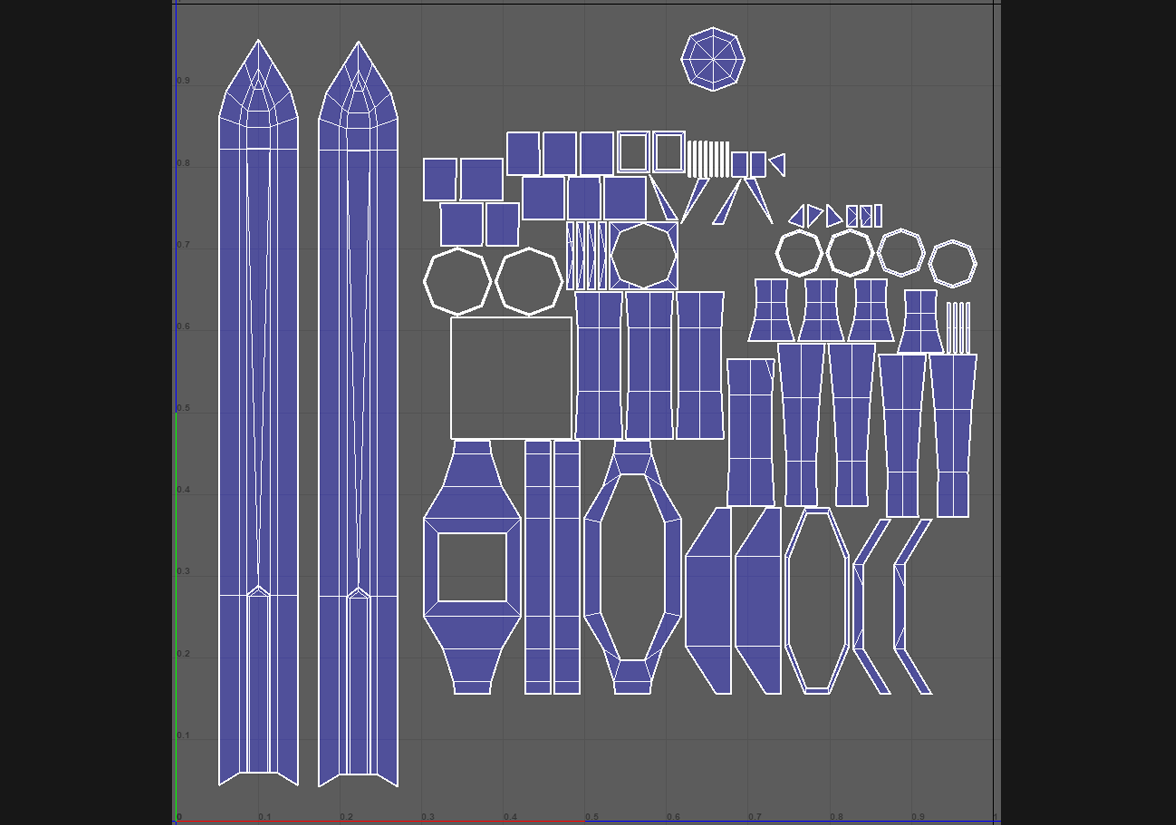 Vue des UV