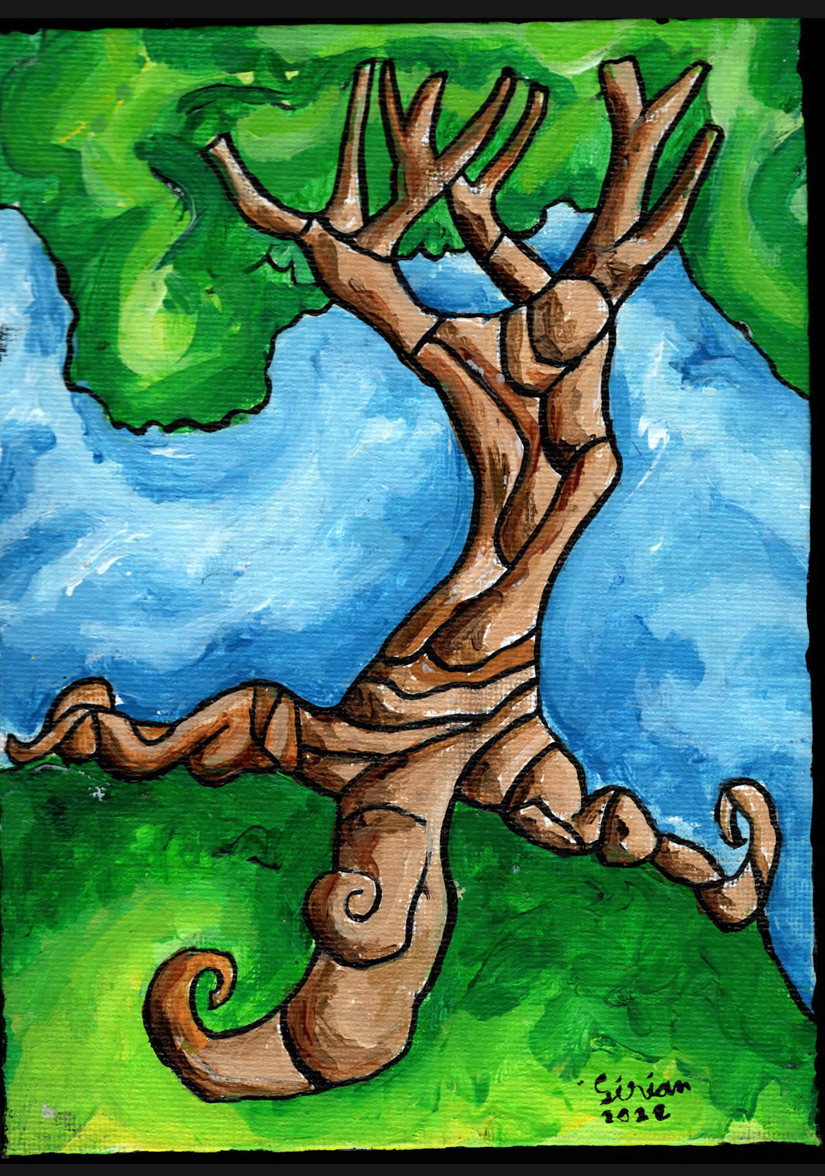 Arbre seul N°1