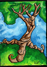 Arbre seul N°1