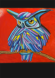 Le hibou (seul)