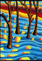 Paysage d'hiver 1