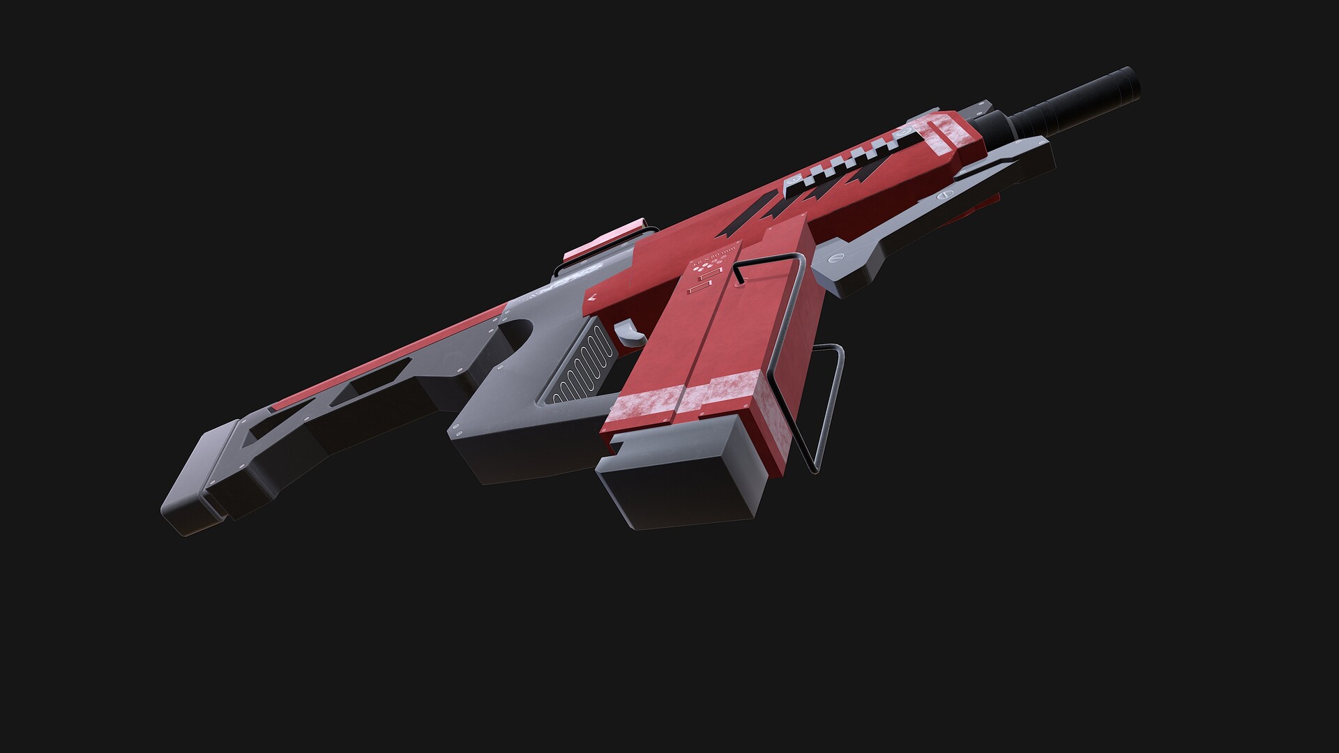 Fusil vu de dessous