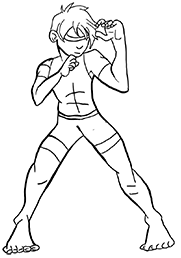 Gabin le boxeur