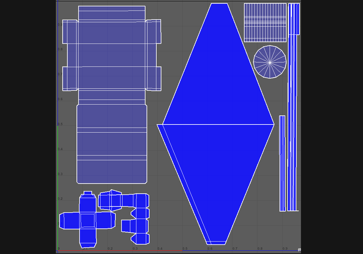 Vue des UV