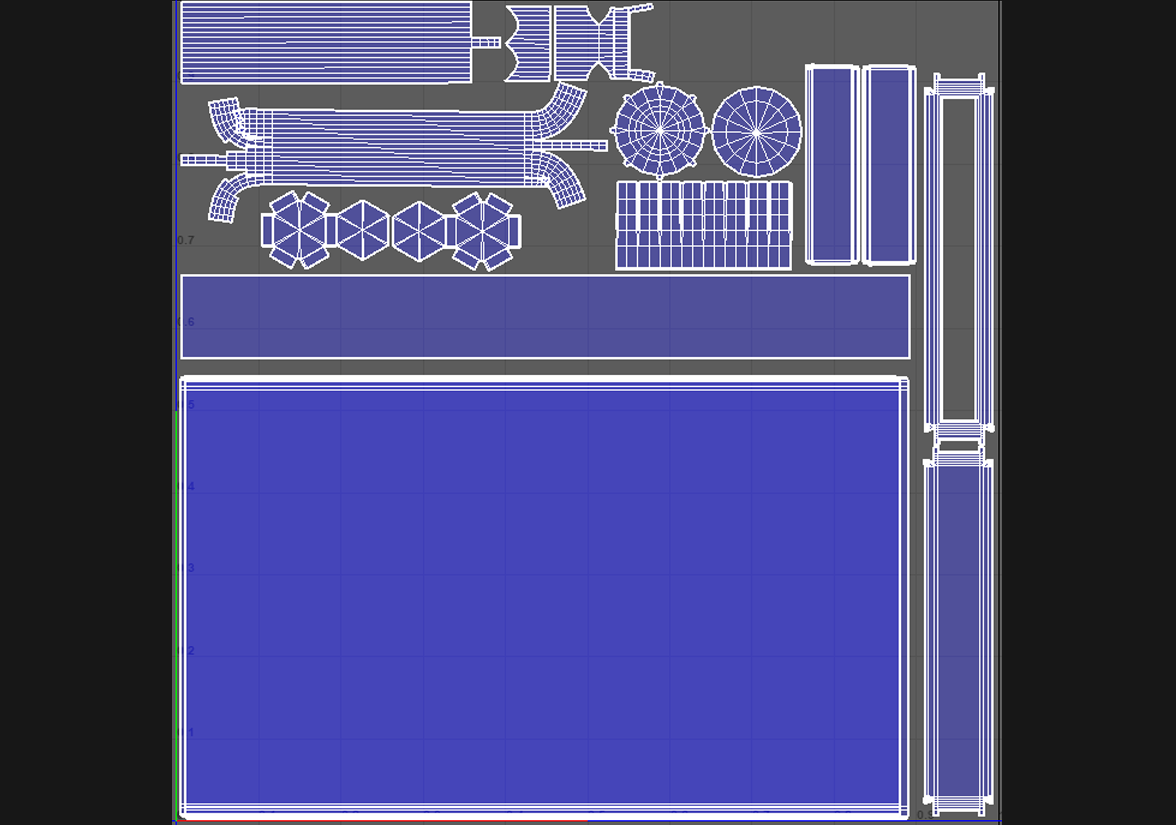 Vue des UV