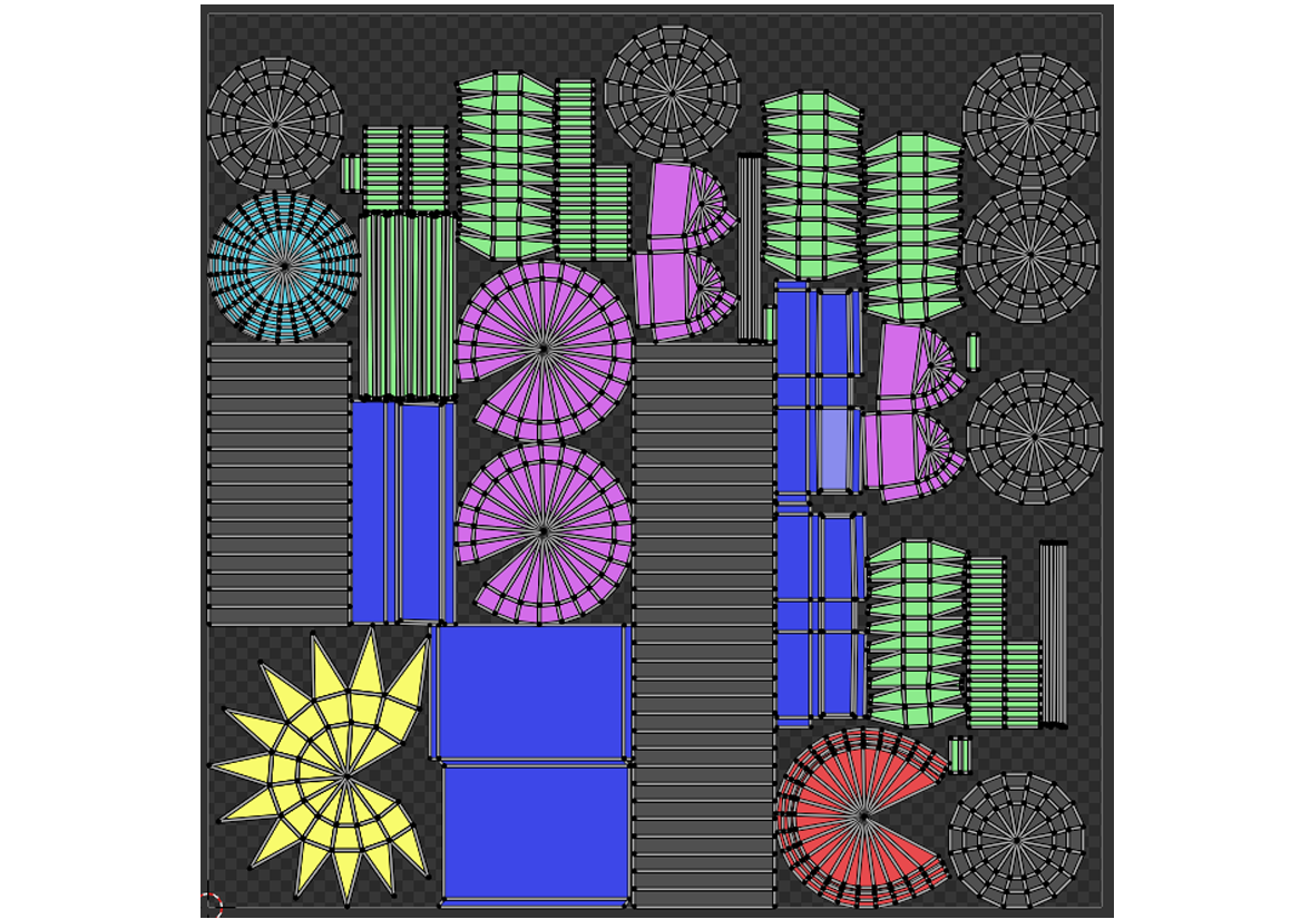 Vue des UV