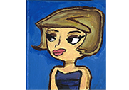 Femme debout